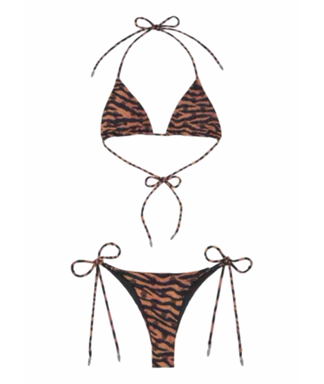 CHROME HEARTS Мульти полиамидовый купальник, фото 1