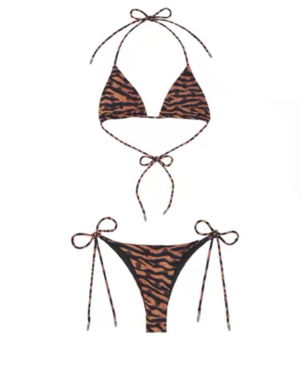 CHROME HEARTS Мульти полиамидовый купальник, фото 3