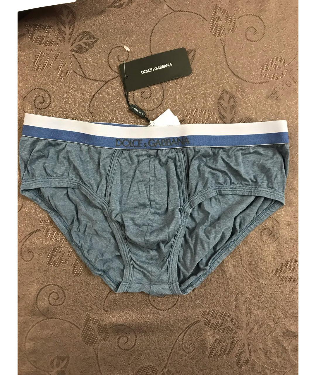 DOLCE&GABBANA Синие трусы, фото 6