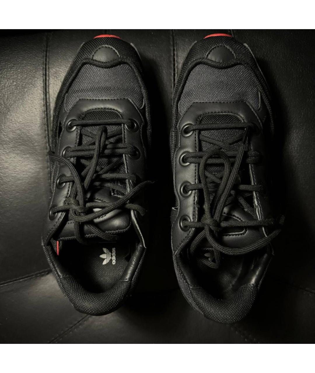 ADIDAS X RAF SIMONS Черные текстильные кроссовки, фото 7