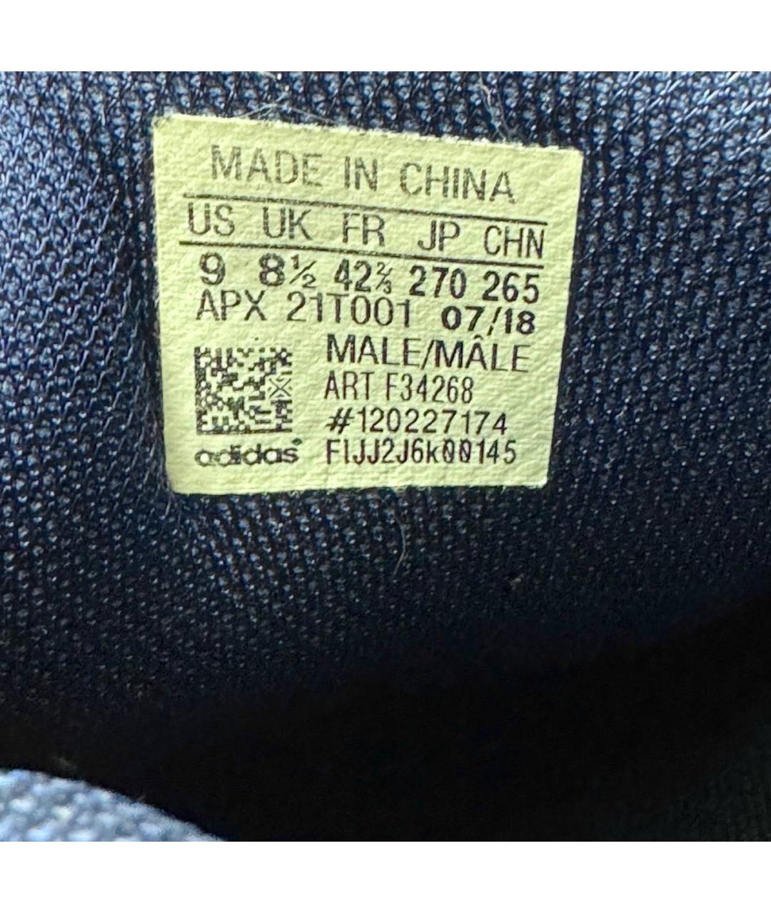 ADIDAS X RAF SIMONS Коралловые текстильные низкие кроссовки / кеды, фото 6