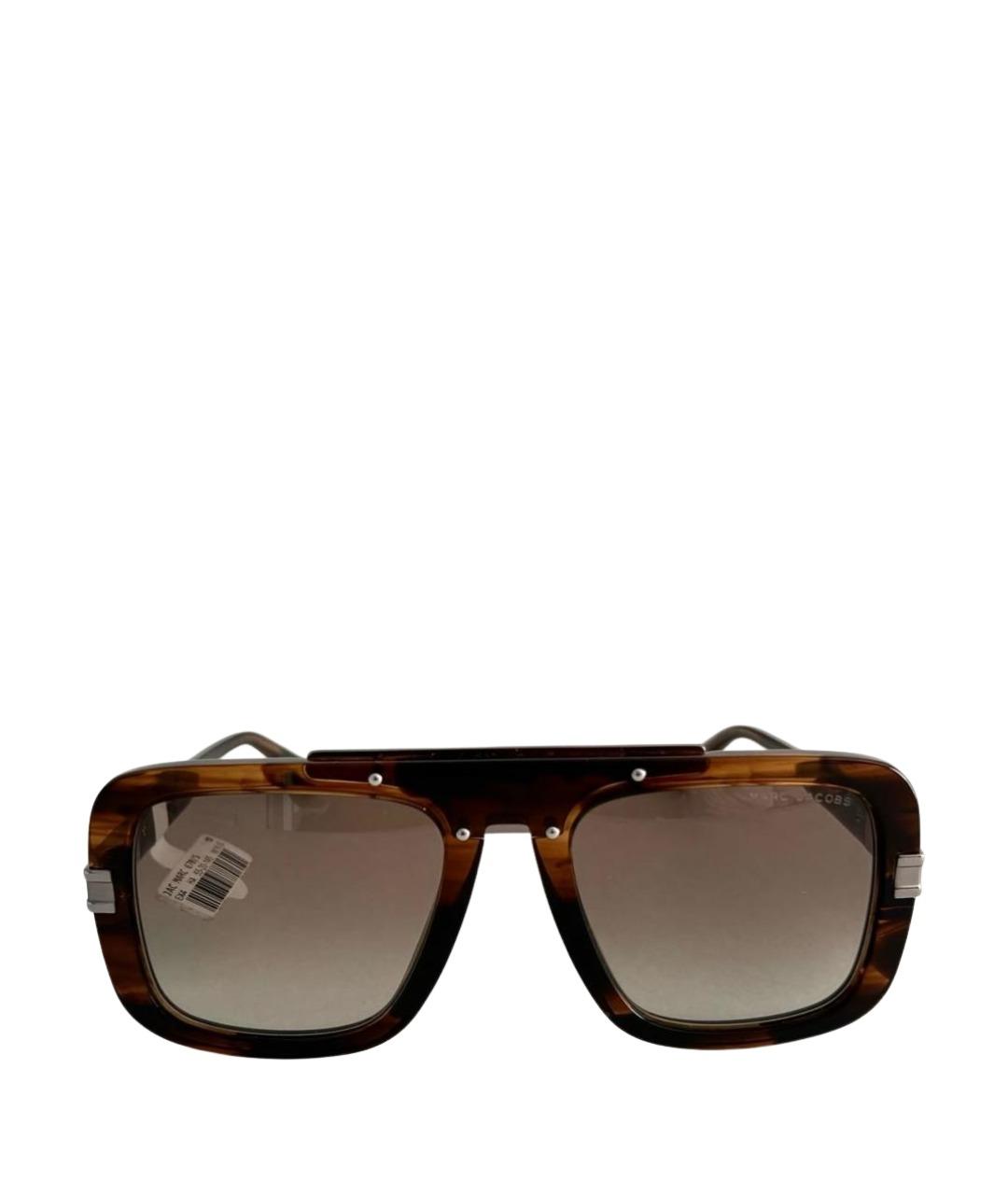 MARC JACOBS Коричневые пластиковые солнцезащитные очки, фото 1