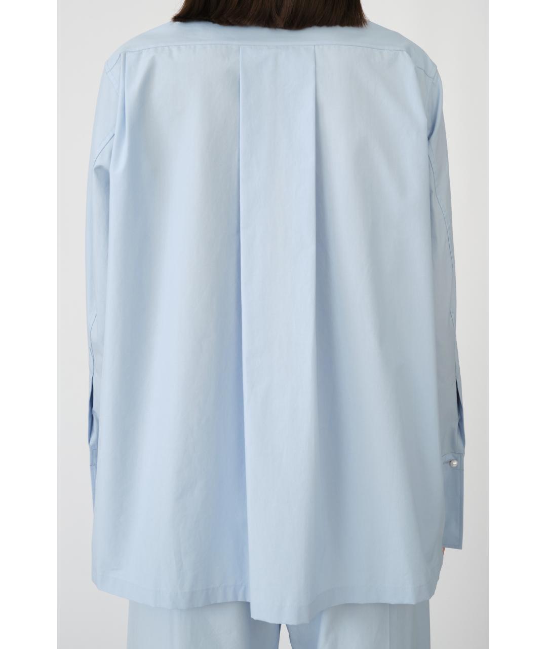 Carven Голубая хлопковая рубашка, фото 5