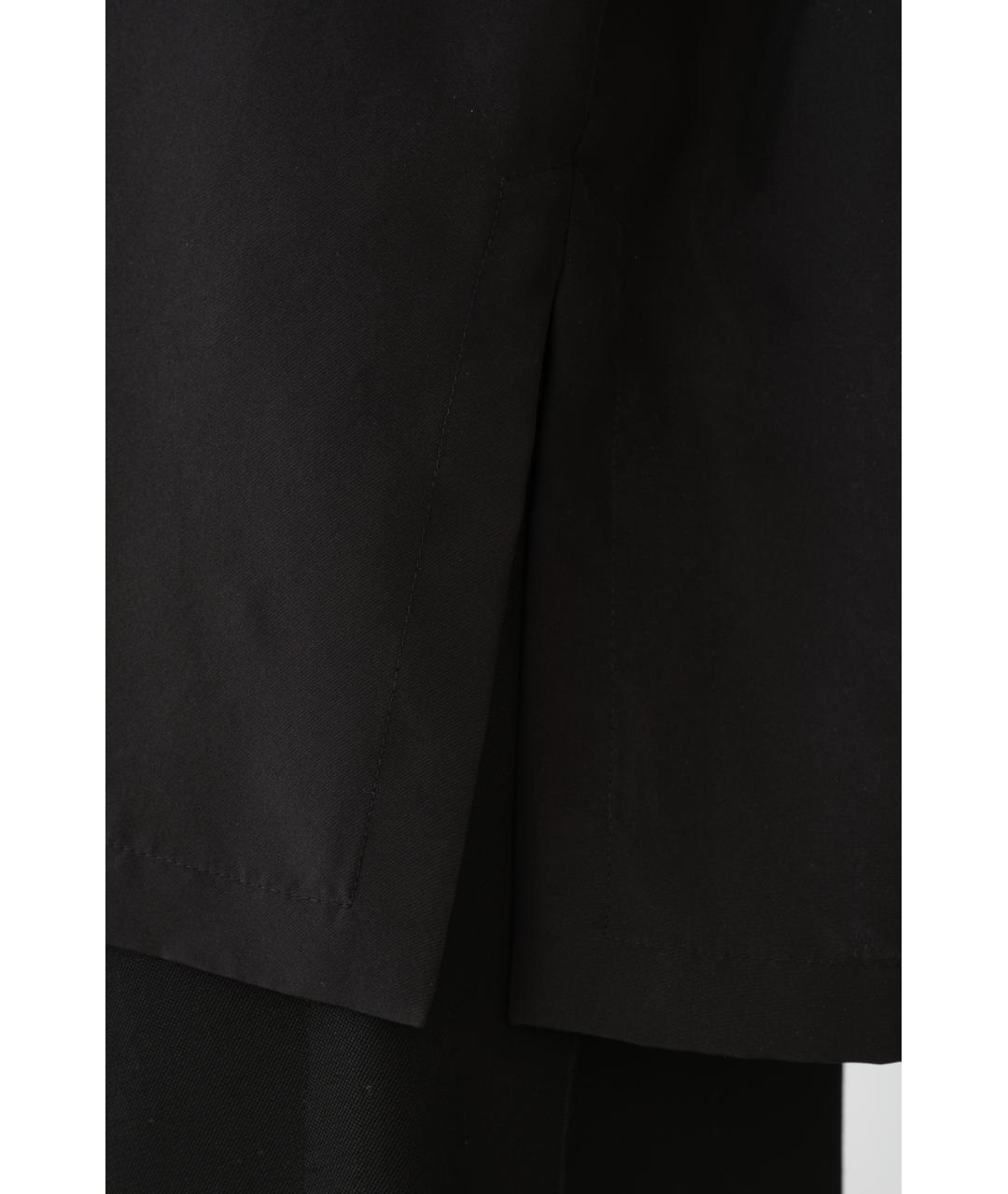 Carven Черная шелковая блузы, фото 6