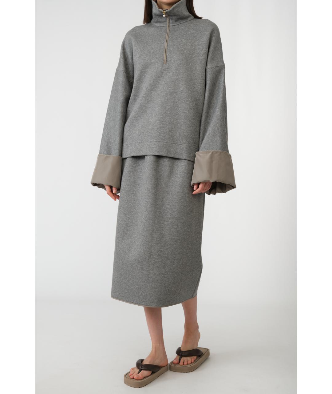 Carven Серый полиамидовый джемпер / свитер, фото 3