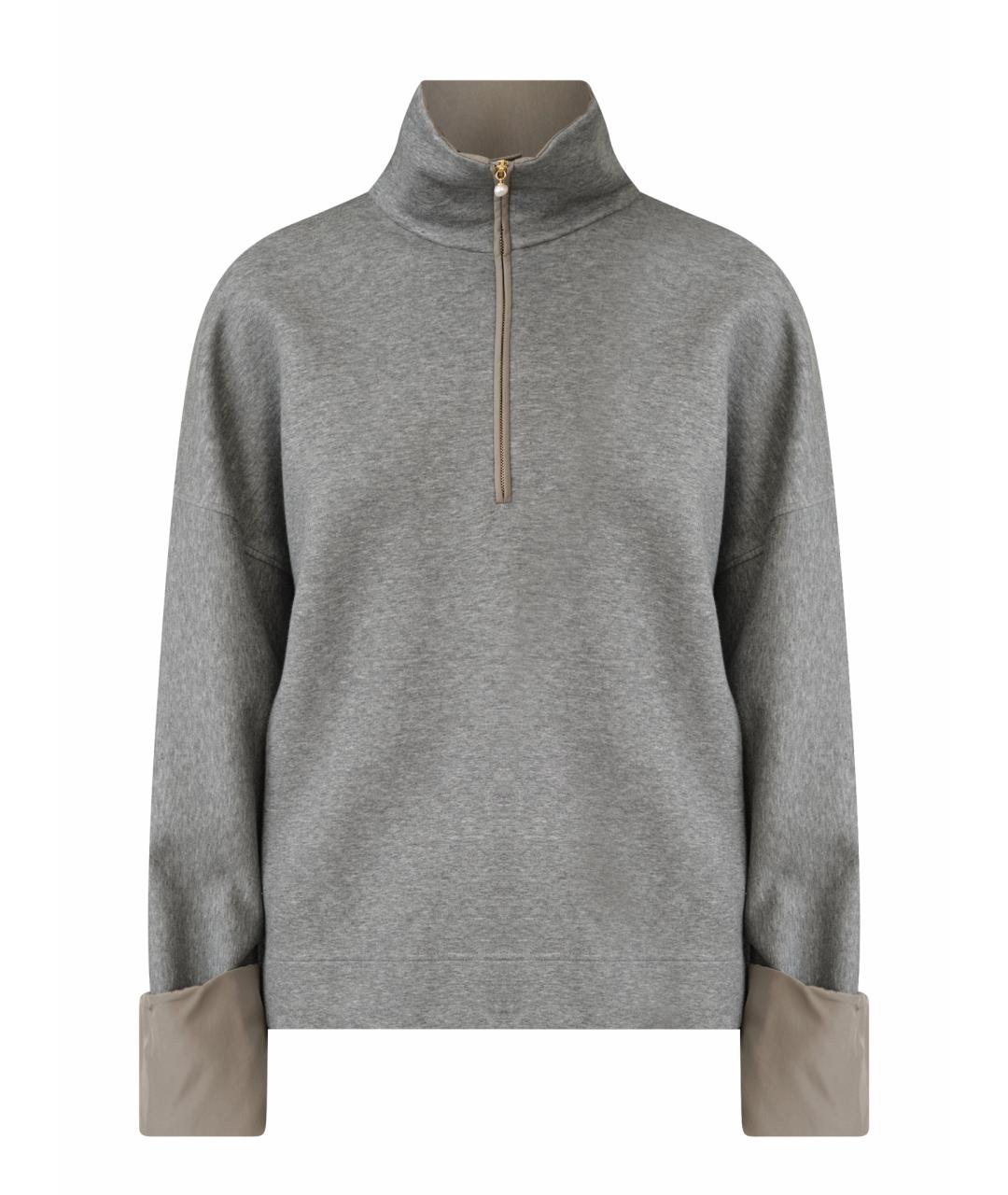 Carven Серый полиамидовый джемпер / свитер, фото 1