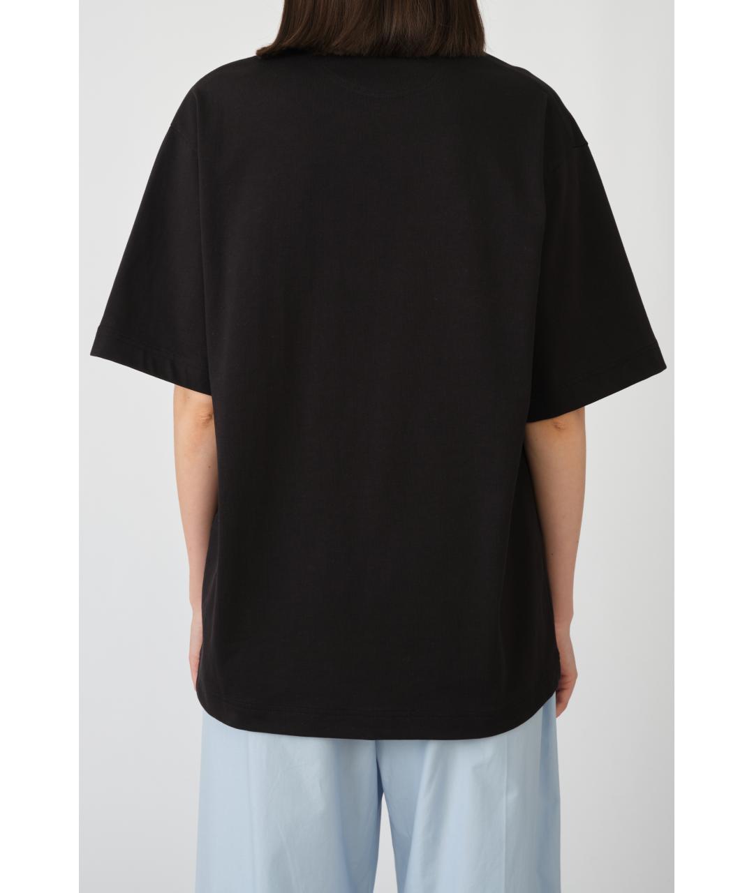 Carven Черная хлопковая футболка, фото 5