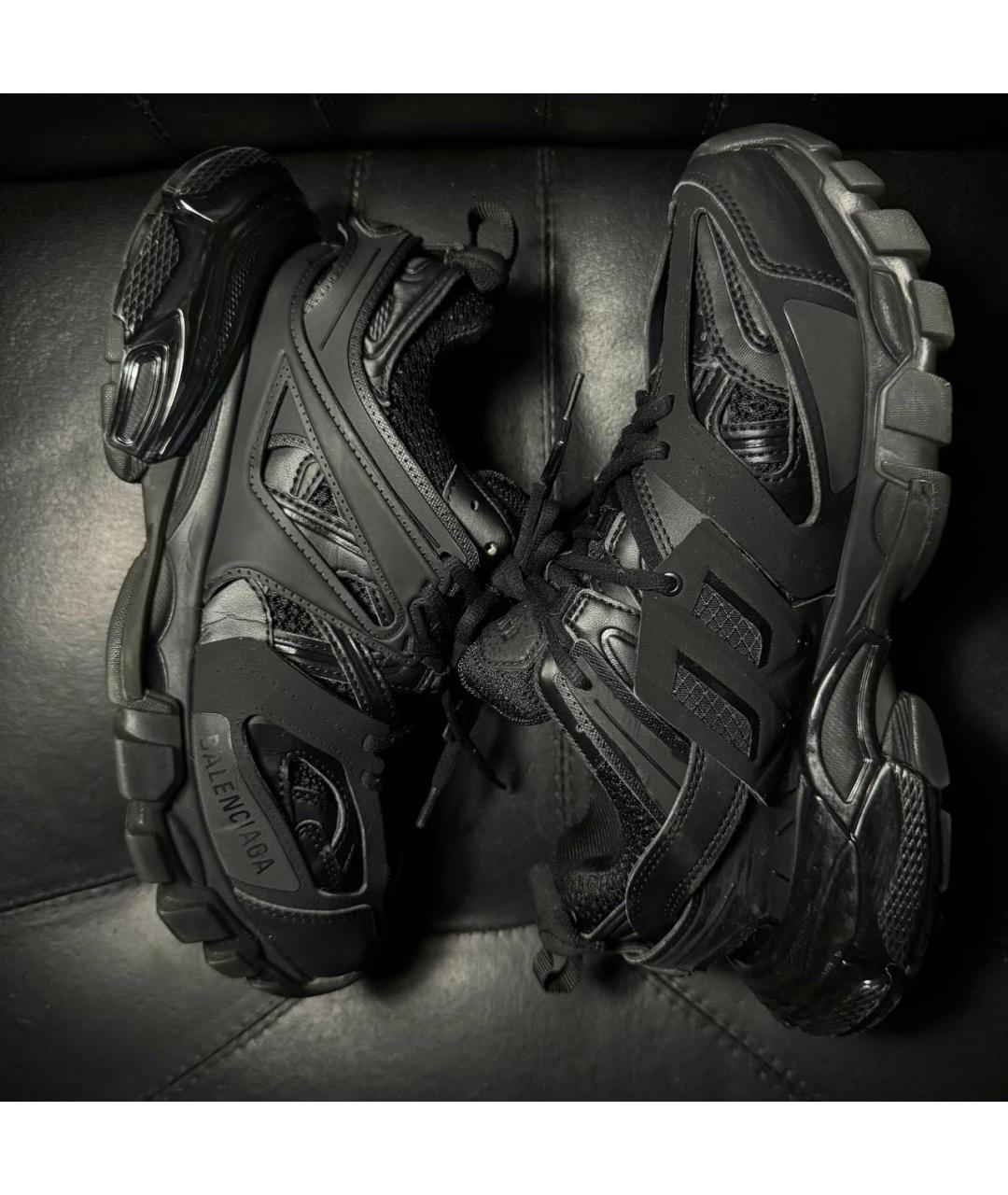 BALENCIAGA Синие текстильные кроссовки, фото 3