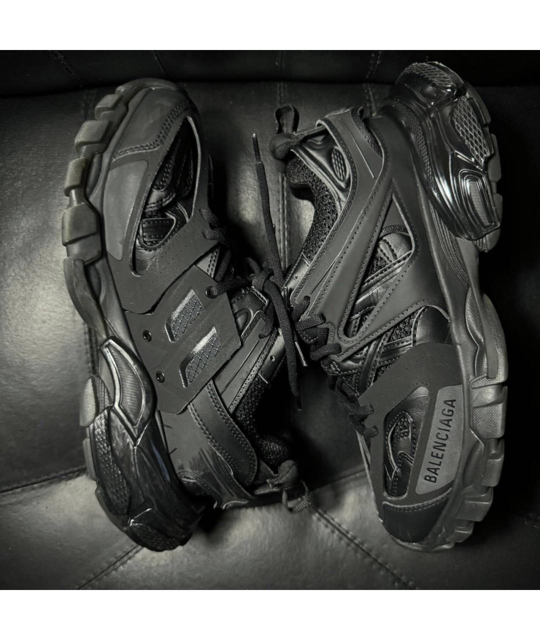 BALENCIAGA Синие текстильные кроссовки, фото 4