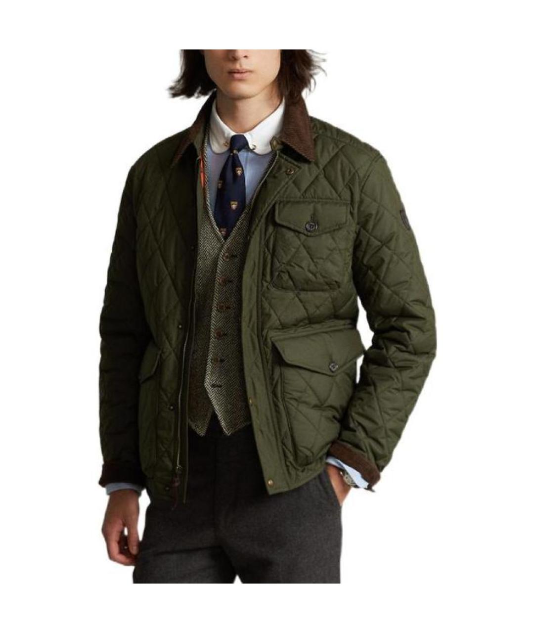POLO RALPH LAUREN Зеленая куртка, фото 5