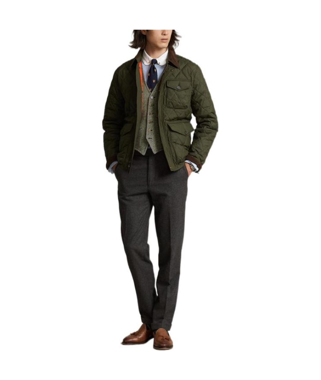 POLO RALPH LAUREN Зеленая куртка, фото 2