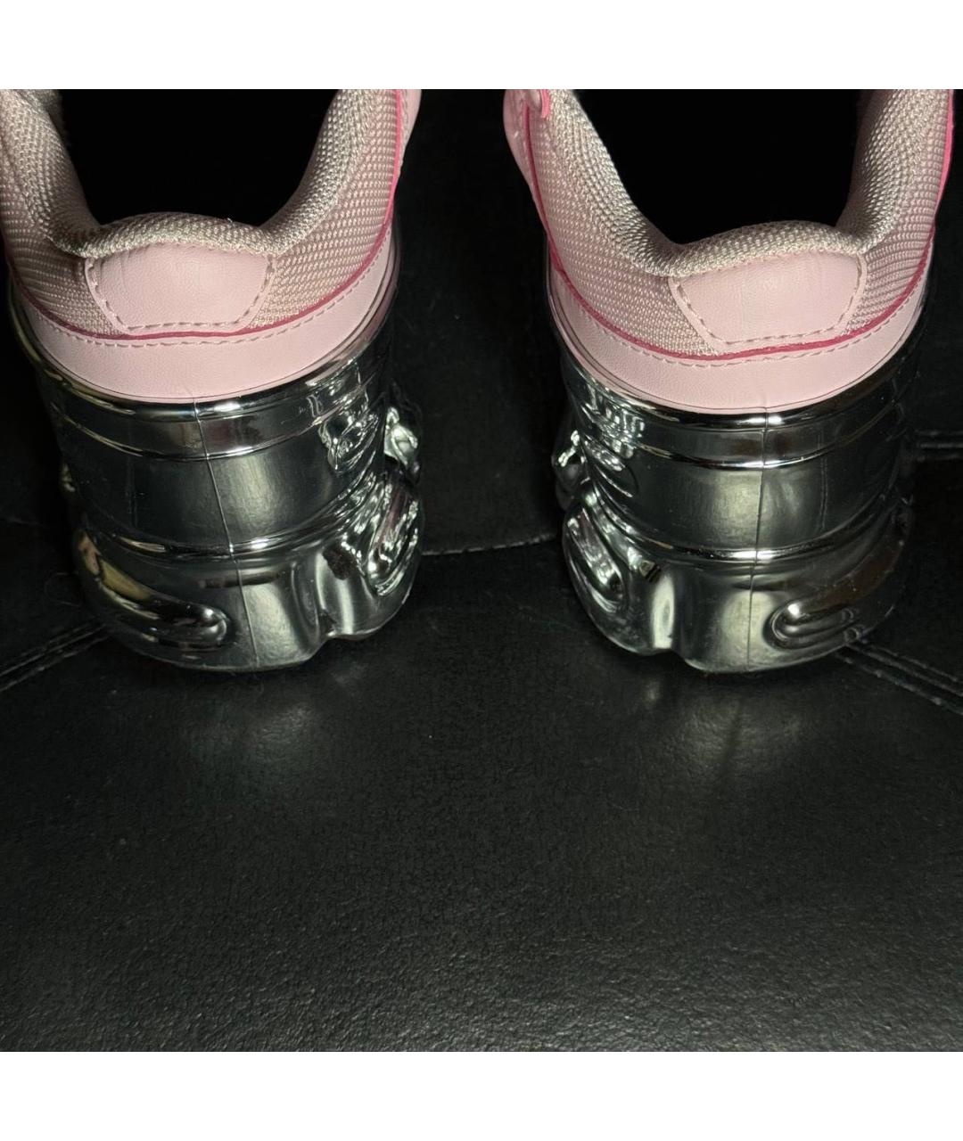 ADIDAS X RAF SIMONS Розовые текстильные кроссовки, фото 2