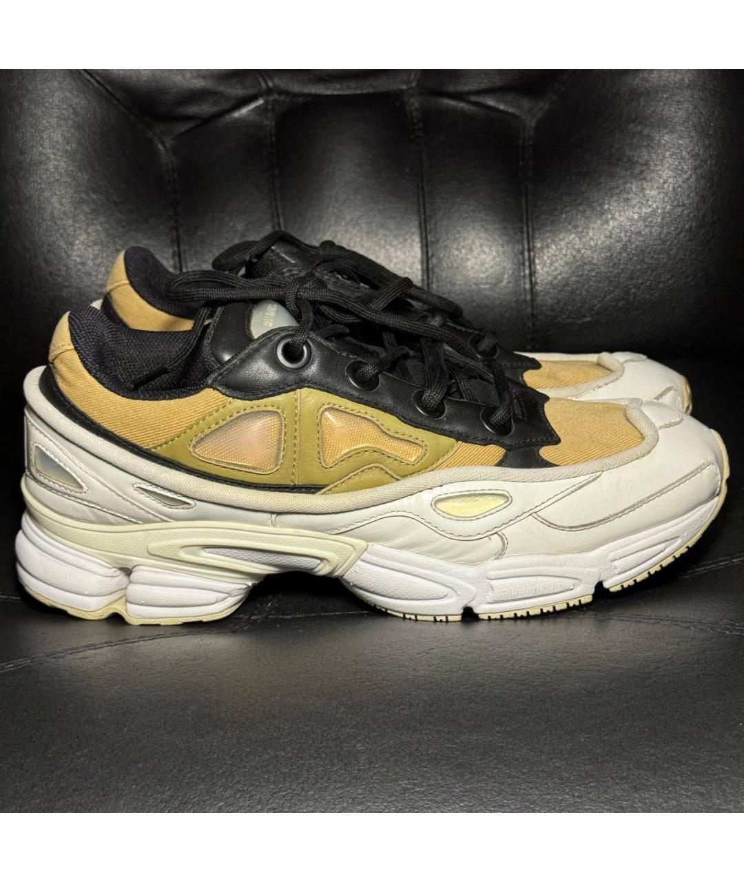 ADIDAS X RAF SIMONS Белые кожаные кроссовки, фото 9