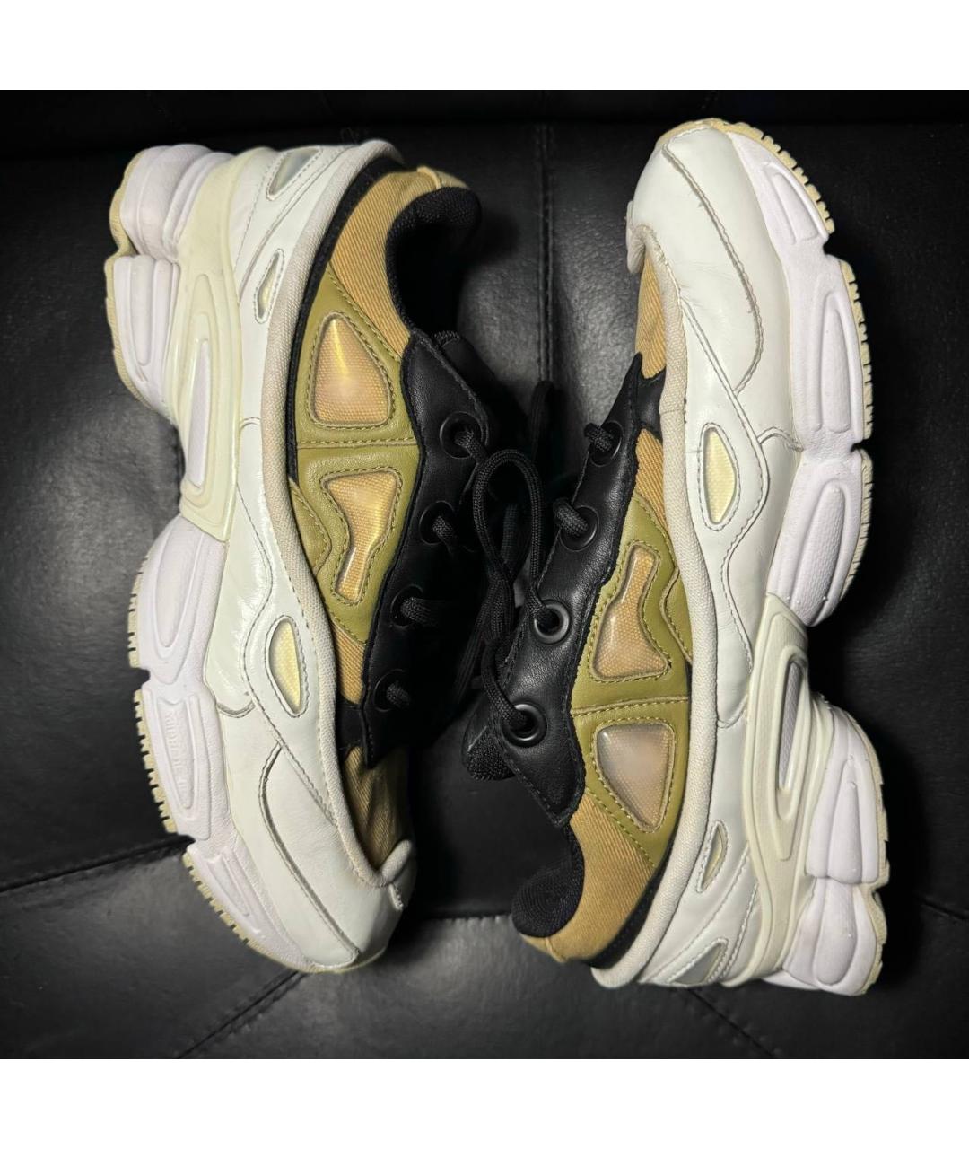 ADIDAS X RAF SIMONS Белые кожаные кроссовки, фото 5