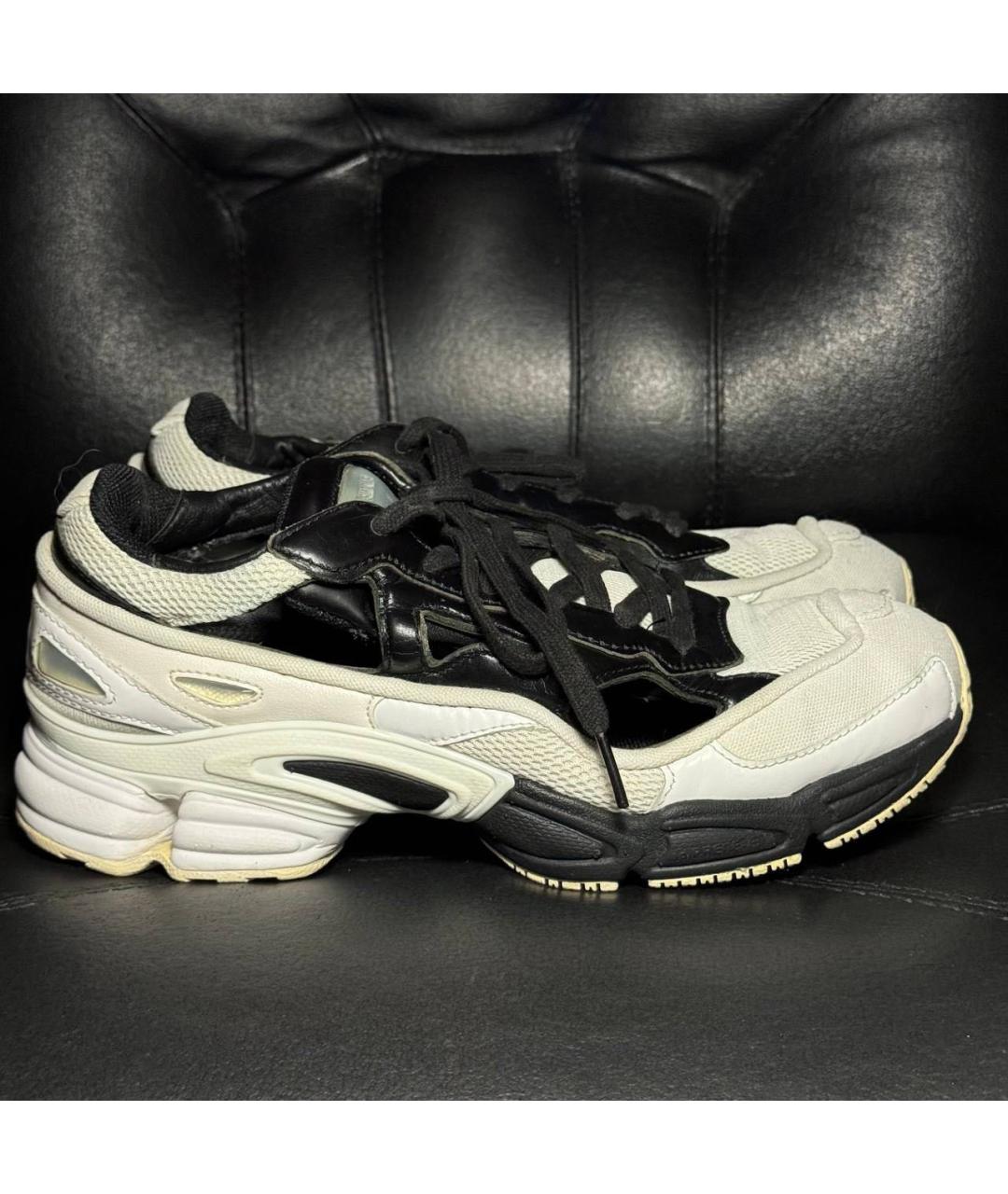 ADIDAS X RAF SIMONS Белые текстильные кроссовки, фото 9