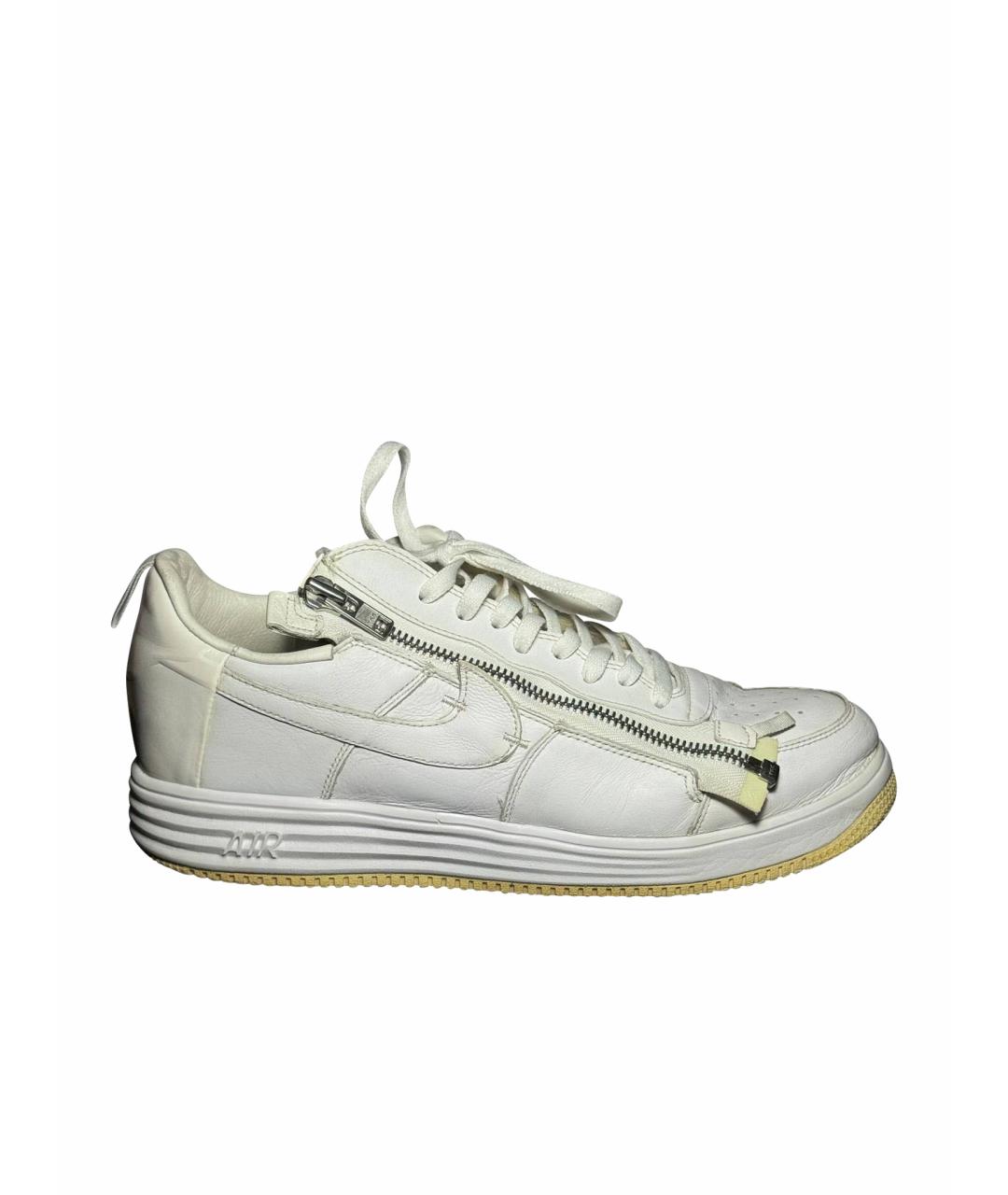 ACRONYM® Белые кожаные низкие кроссовки / кеды, фото 1