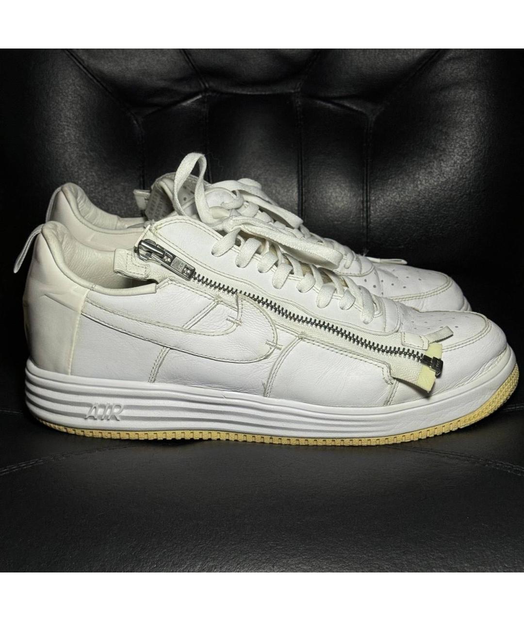 ACRONYM® Белые кожаные низкие кроссовки / кеды, фото 9