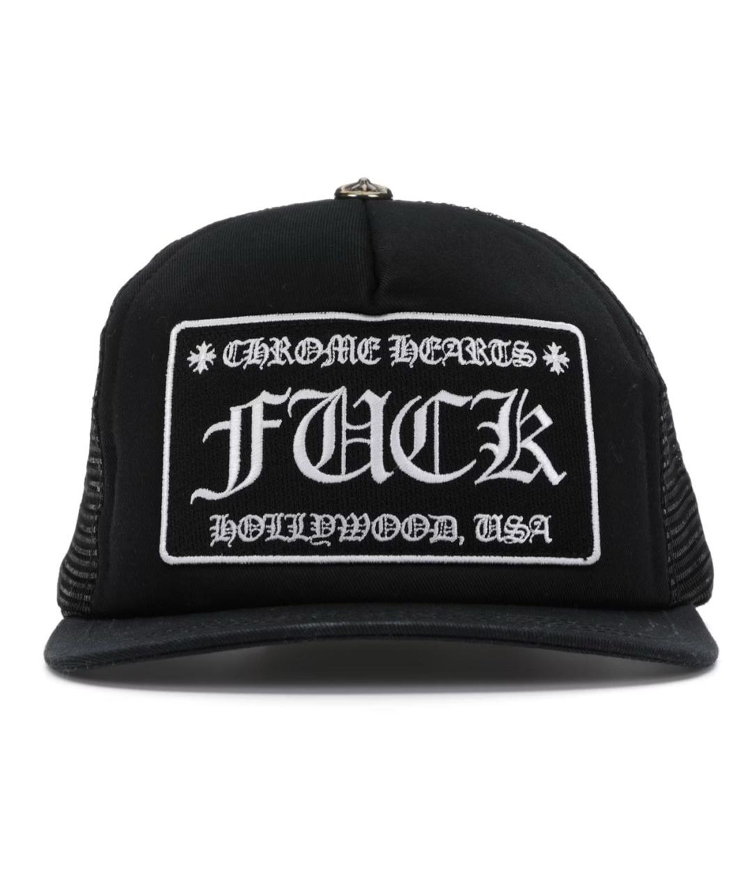 CHROME HEARTS Черная хлопковая кепка/бейсболка, фото 4