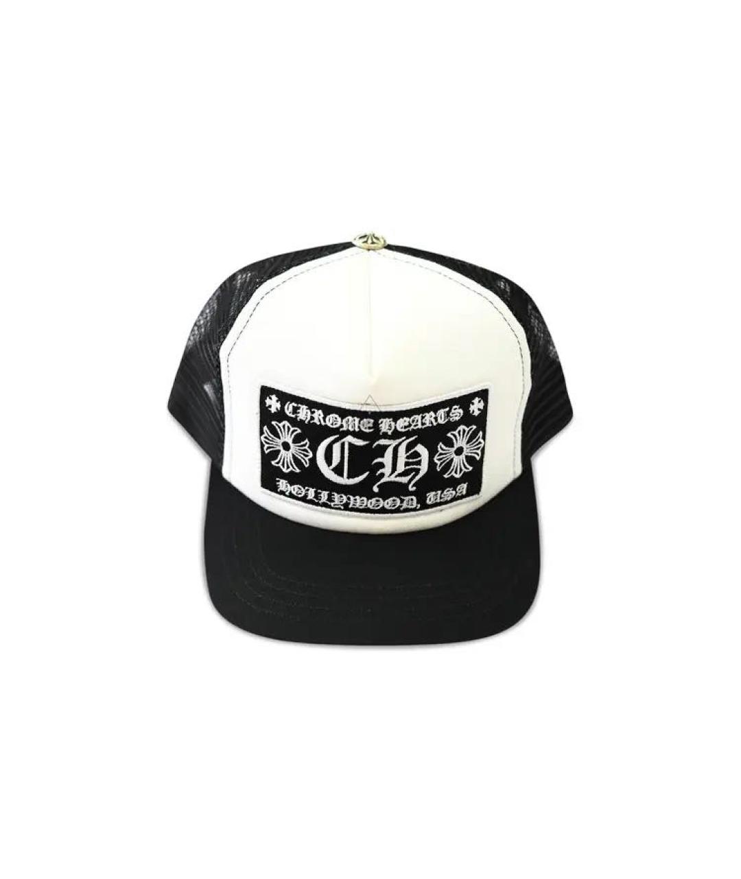 CHROME HEARTS Черная хлопковая кепка/бейсболка, фото 4