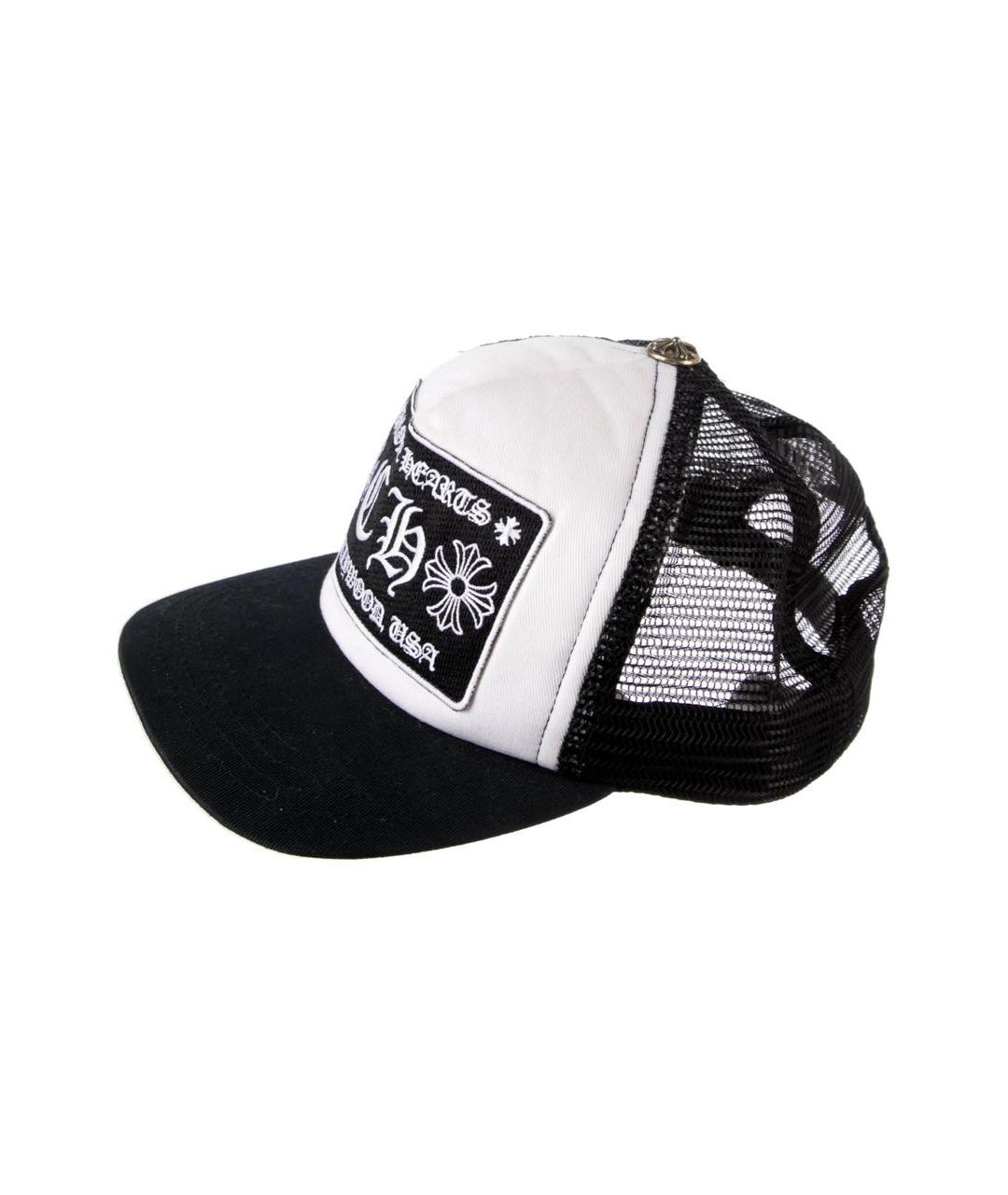 CHROME HEARTS Черная хлопковая кепка/бейсболка, фото 2