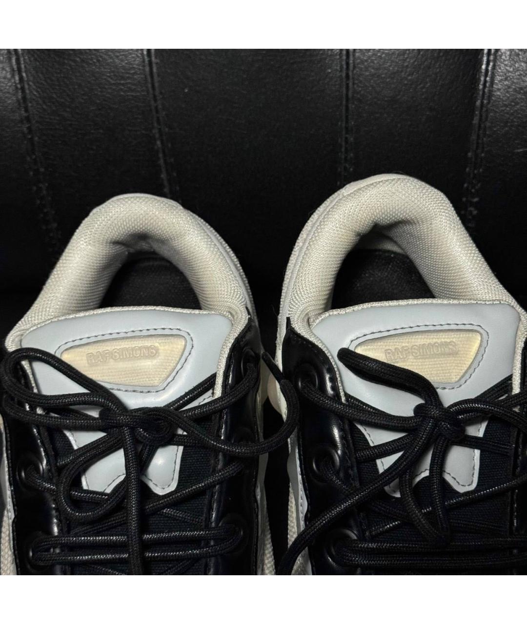 ADIDAS X RAF SIMONS Белые текстильные кроссовки, фото 8