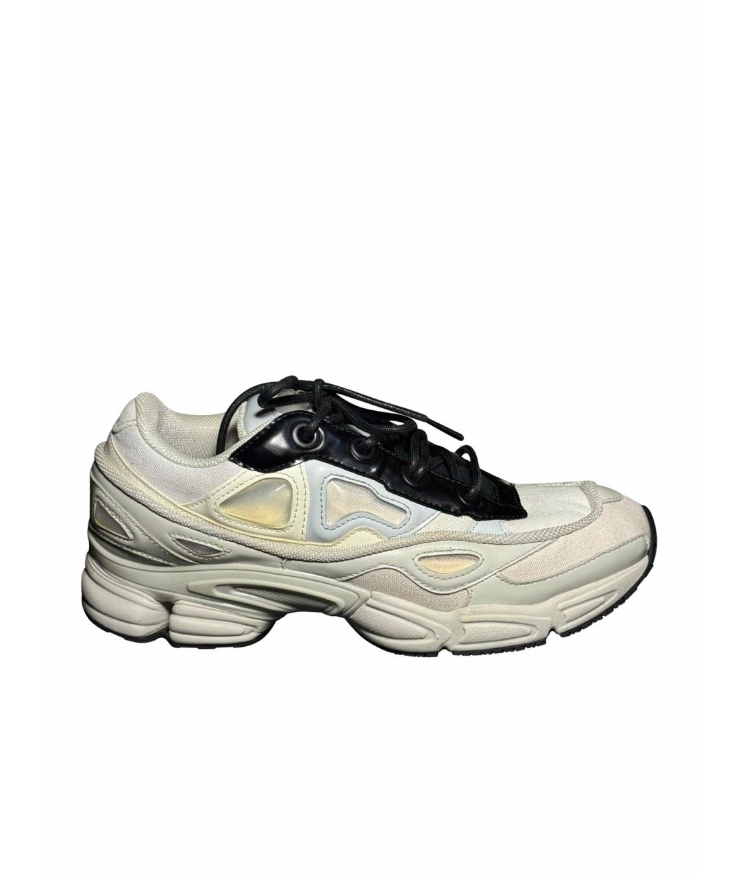 ADIDAS X RAF SIMONS Белые текстильные кроссовки, фото 1