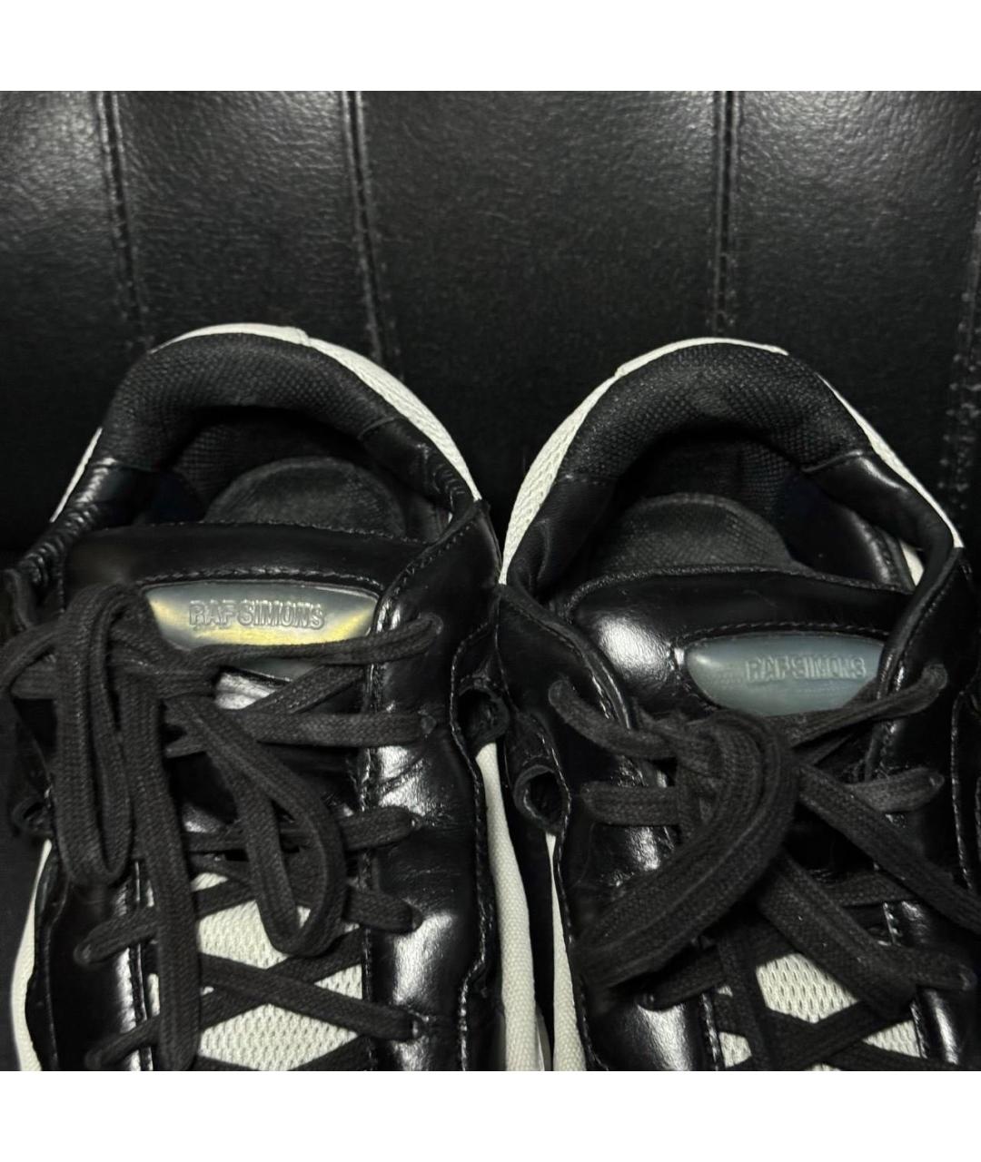 ADIDAS X RAF SIMONS Белые текстильные низкие кроссовки / кеды, фото 7