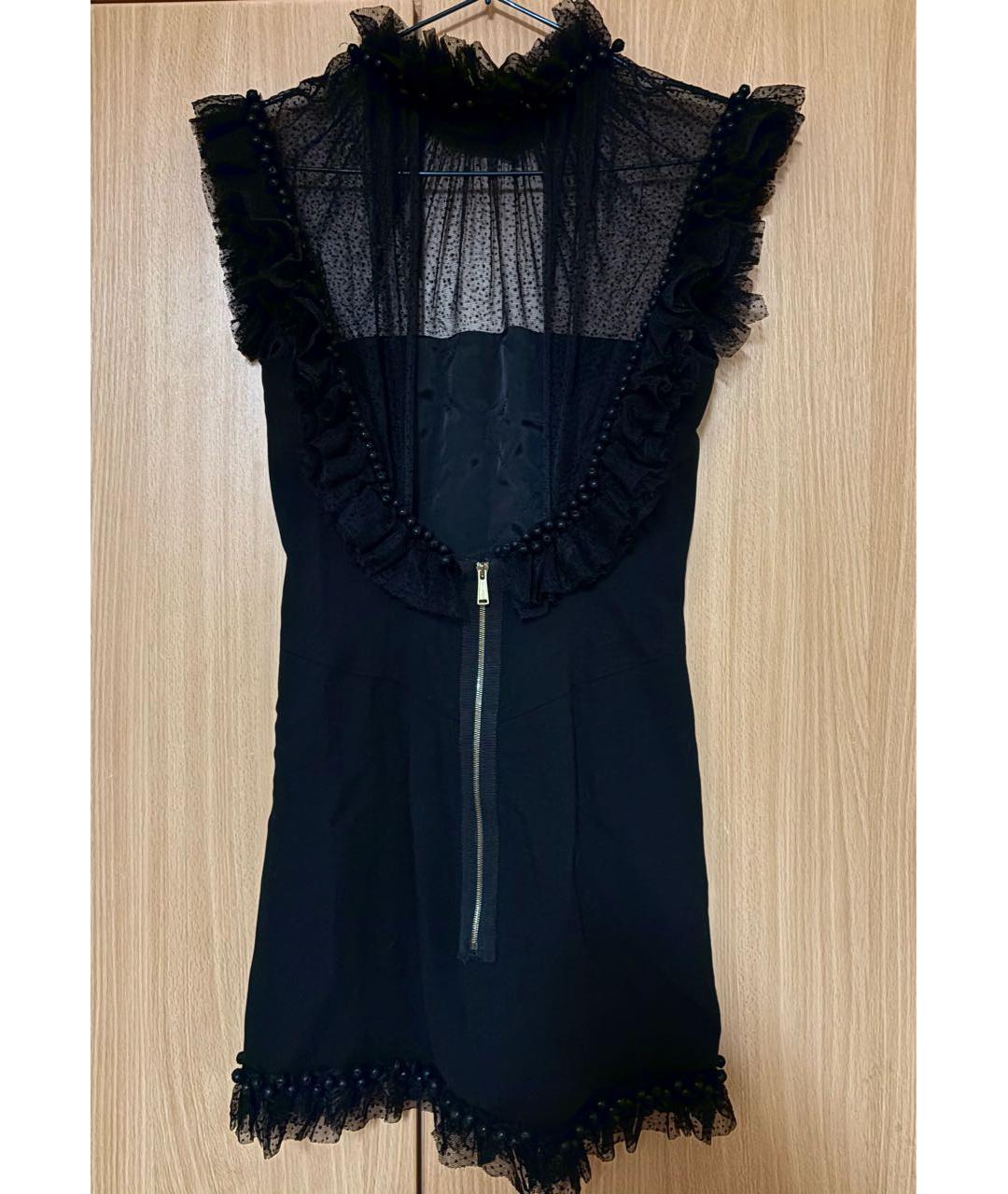 DSQUARED2 Черное коктейльное платье, фото 4