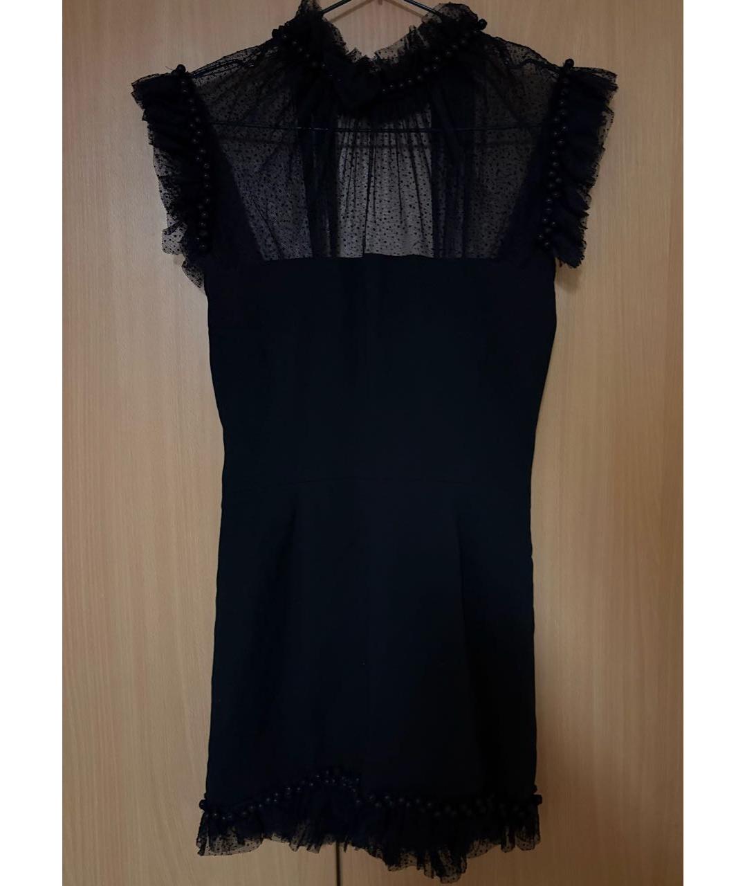 DSQUARED2 Черное коктейльное платье, фото 2