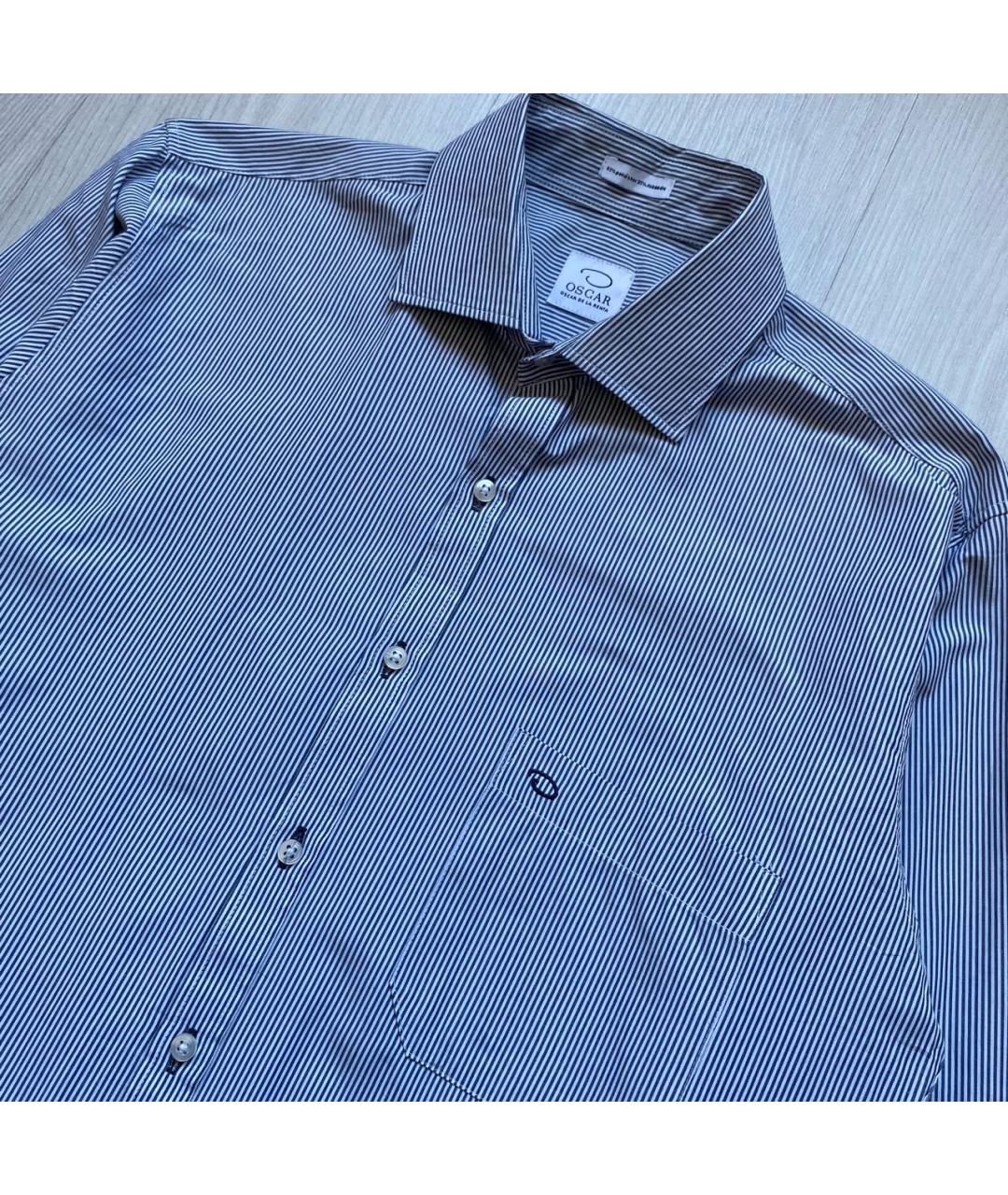 OSCAR DE LA RENTA Мульти хлопко-полиэстеровая кэжуал рубашка, фото 2