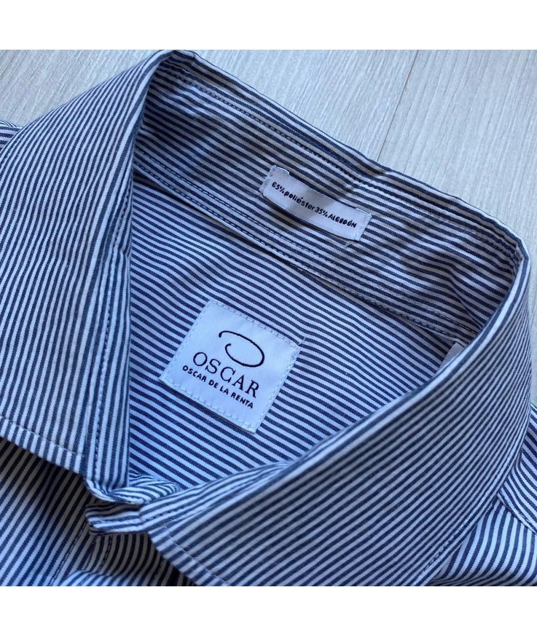 OSCAR DE LA RENTA Мульти хлопко-полиэстеровая кэжуал рубашка, фото 4