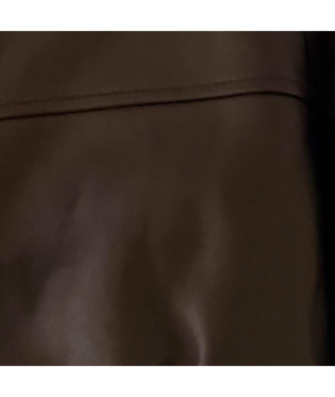 DOLCE&GABBANA Черная кожаная куртка, фото 4