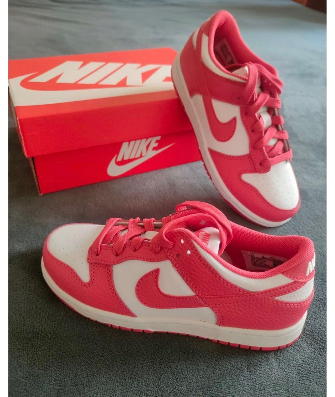 NIKE Коралловые кожаные кеды, фото 2