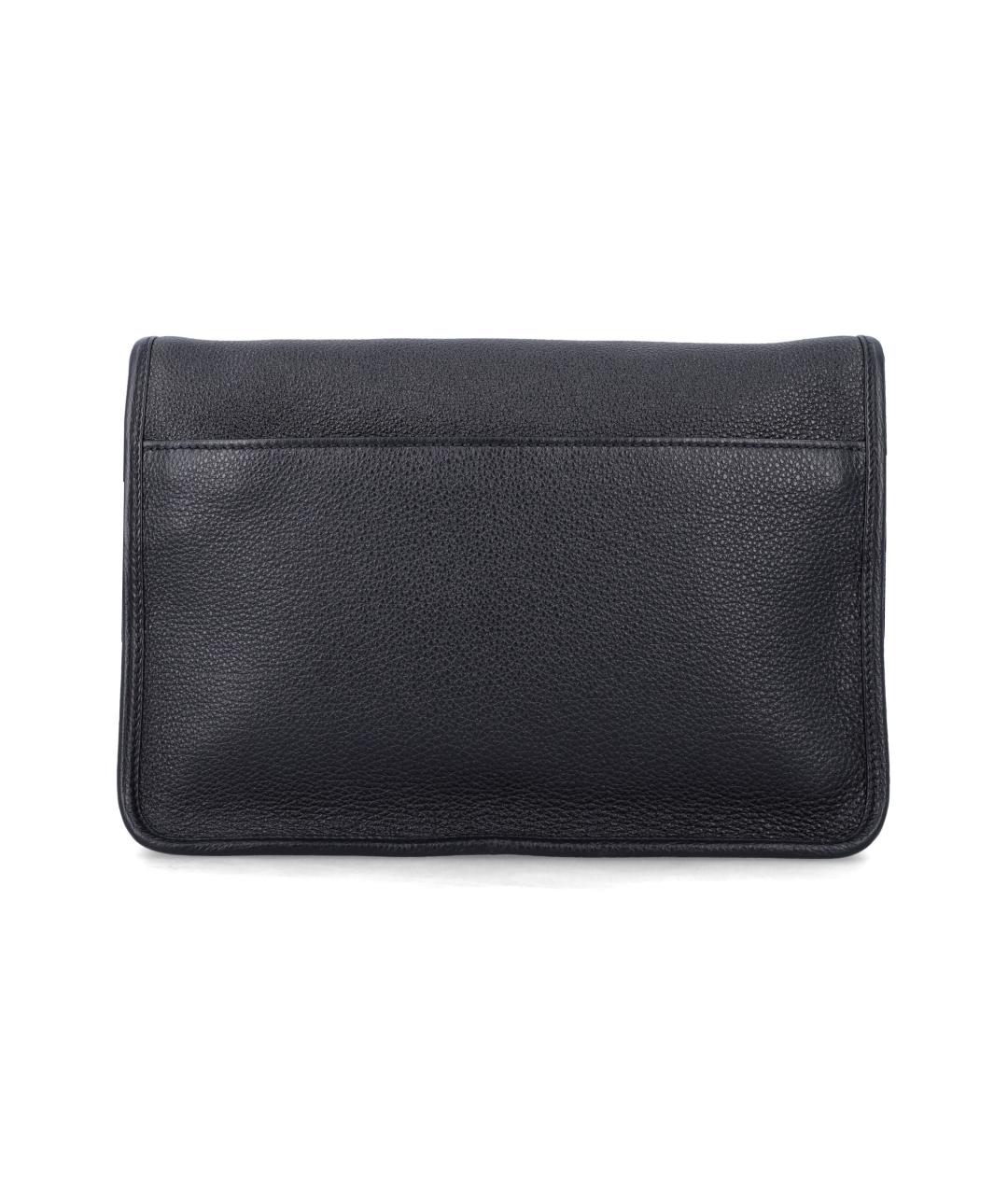 PRADA Черная кожаная сумка на плечо, фото 3