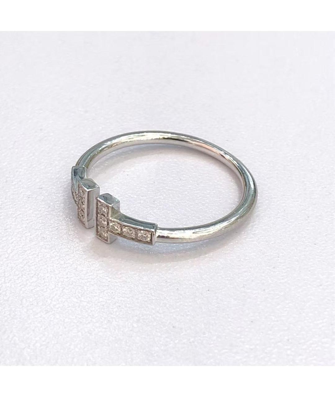 TIFFANY&CO Серебряное кольцо из белого золота, фото 2