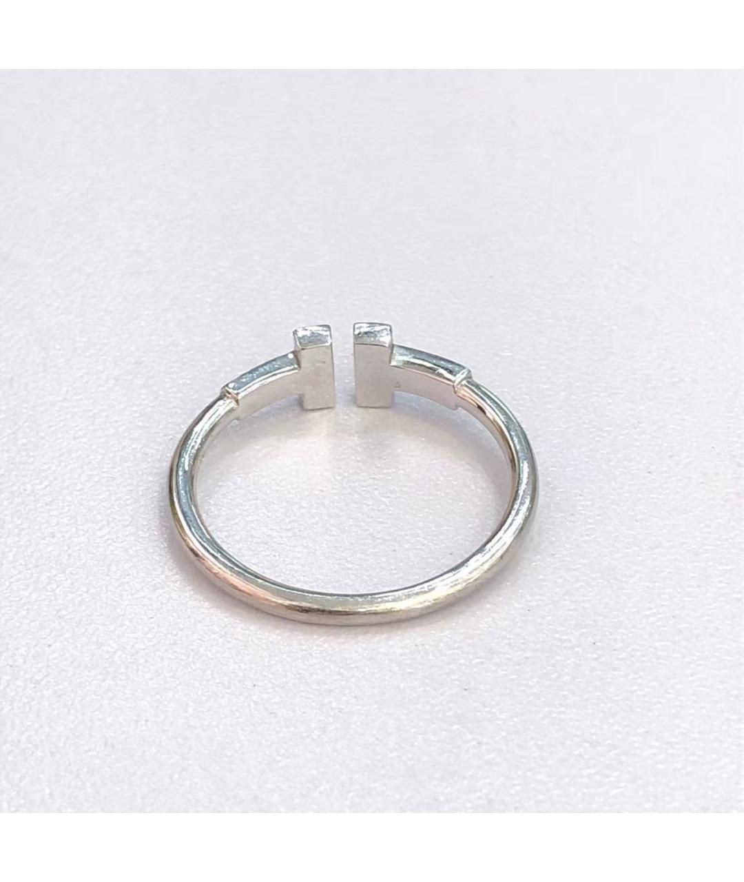 TIFFANY&CO Серебряное кольцо из белого золота, фото 3
