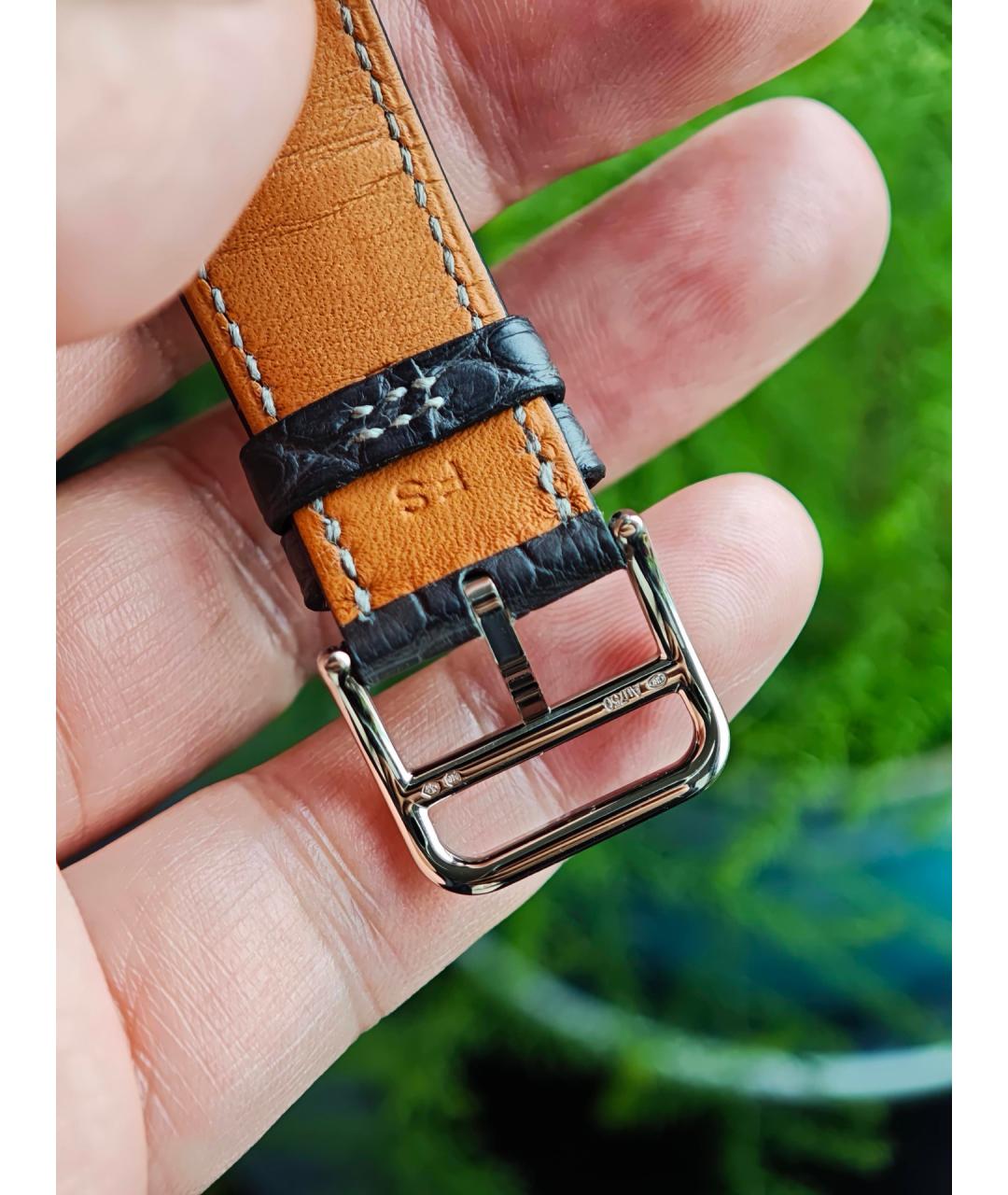 HERMES Белые часы из белого золота, фото 7