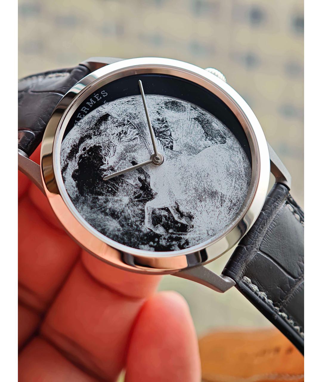 HERMES Белые часы из белого золота, фото 5