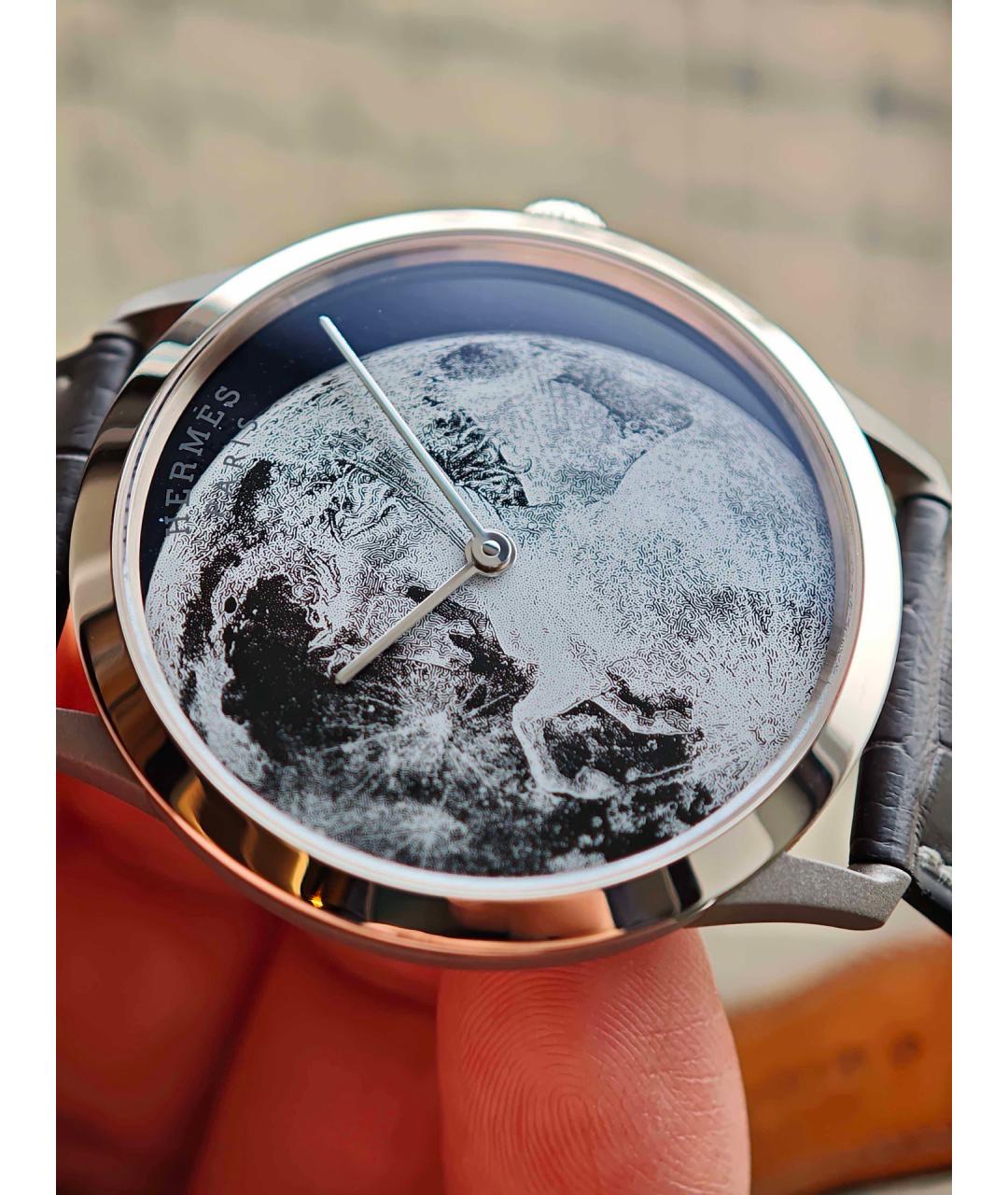 HERMES Белые часы из белого золота, фото 2