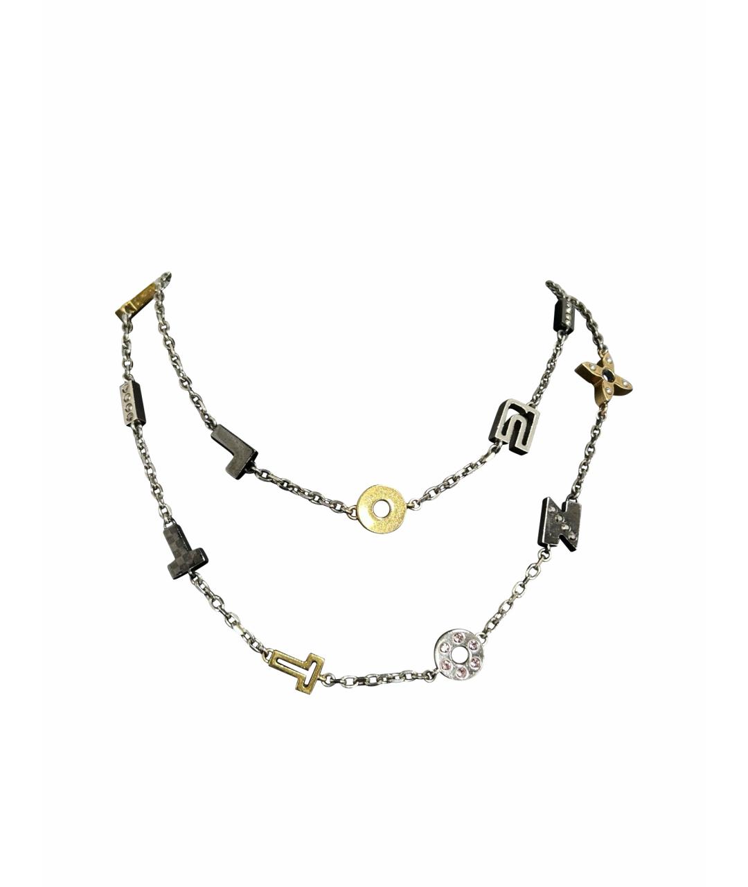 LOUIS VUITTON Золотое колье, фото 1