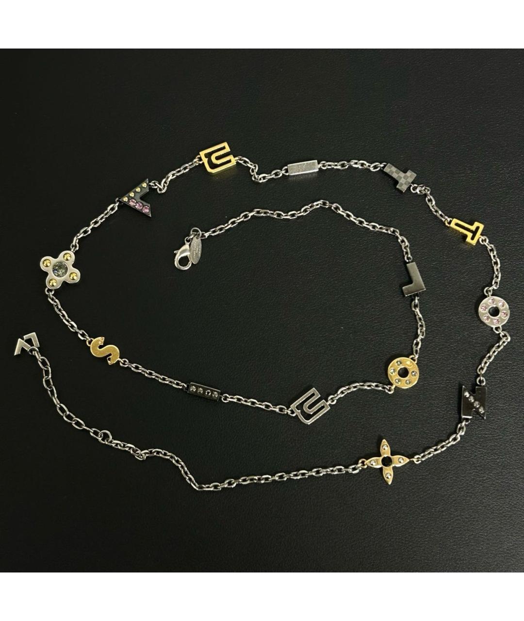 LOUIS VUITTON Золотое колье, фото 2