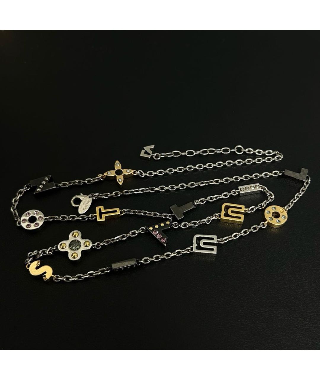 LOUIS VUITTON Золотое колье, фото 4