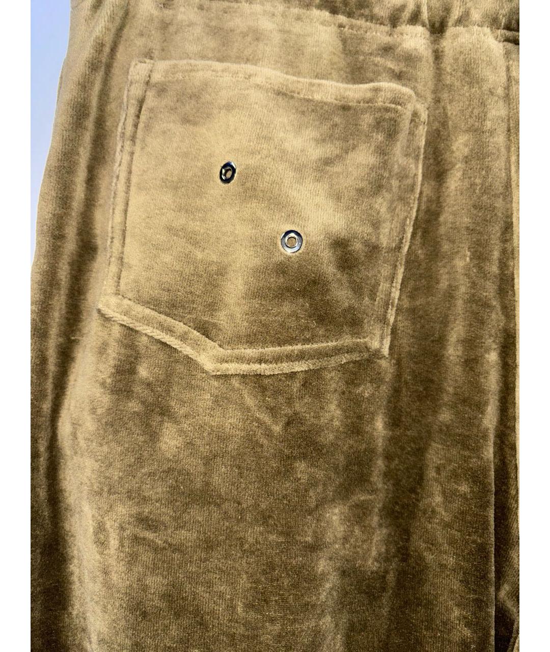 LUDOVIC DE SAINT SERNIN Хаки брюки широкие, фото 3