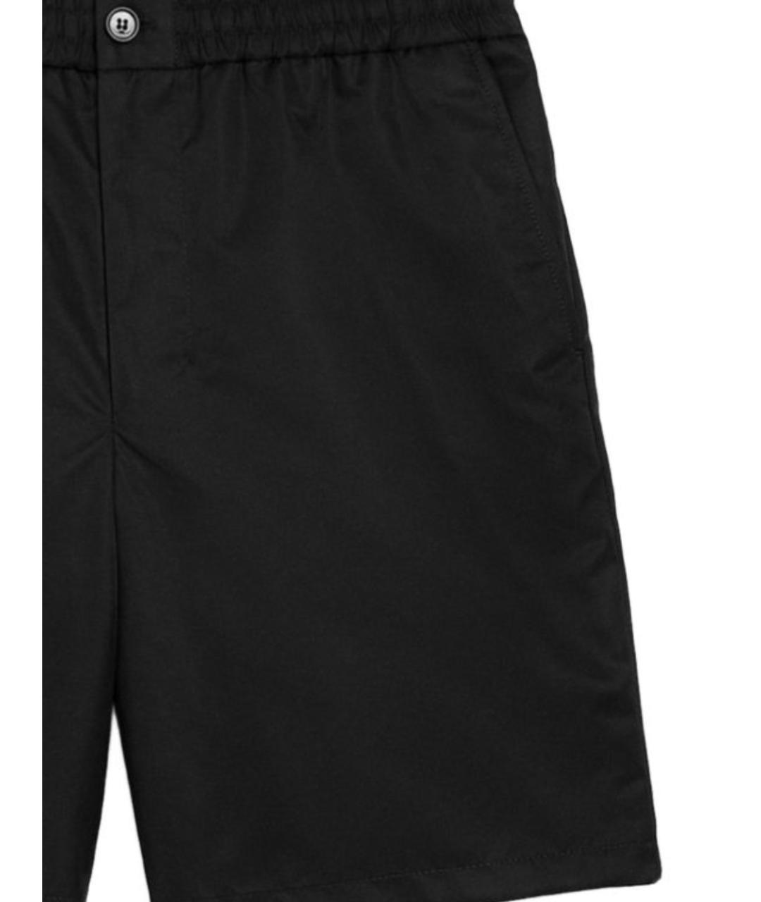 Ami Paris Черные полиэстеровые шорты, фото 2