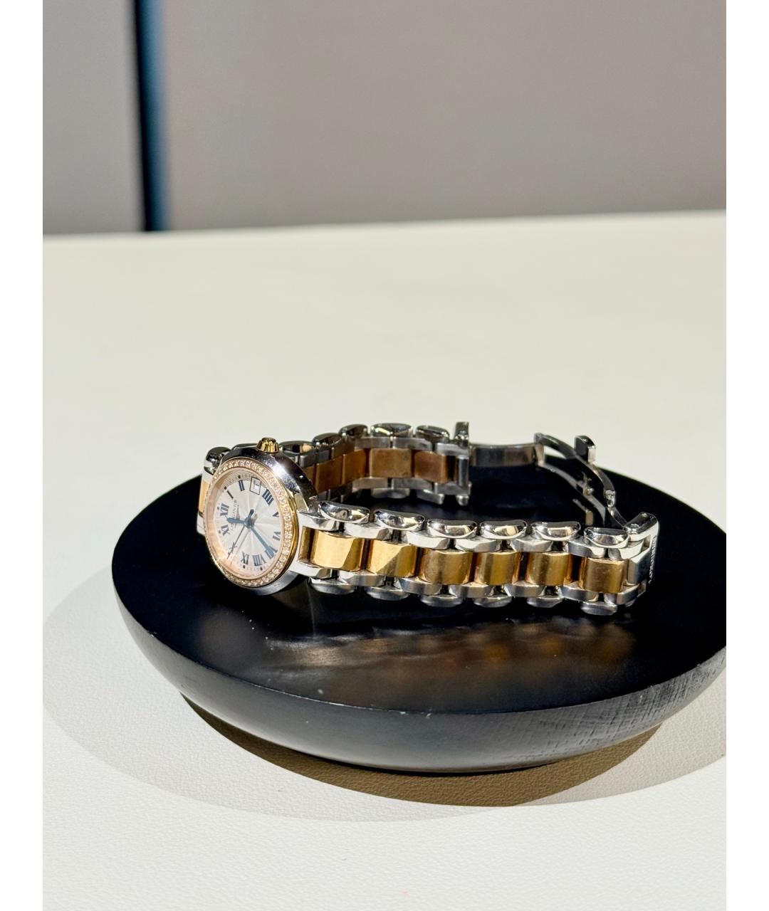 LONGINES Белые металлические часы, фото 2