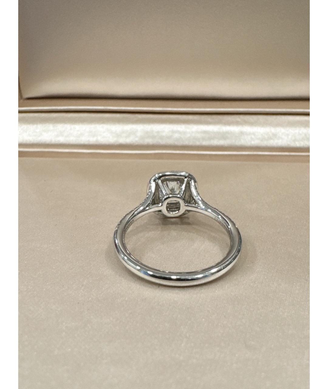 TIFFANY&CO Серебряное платиновое кольцо, фото 7