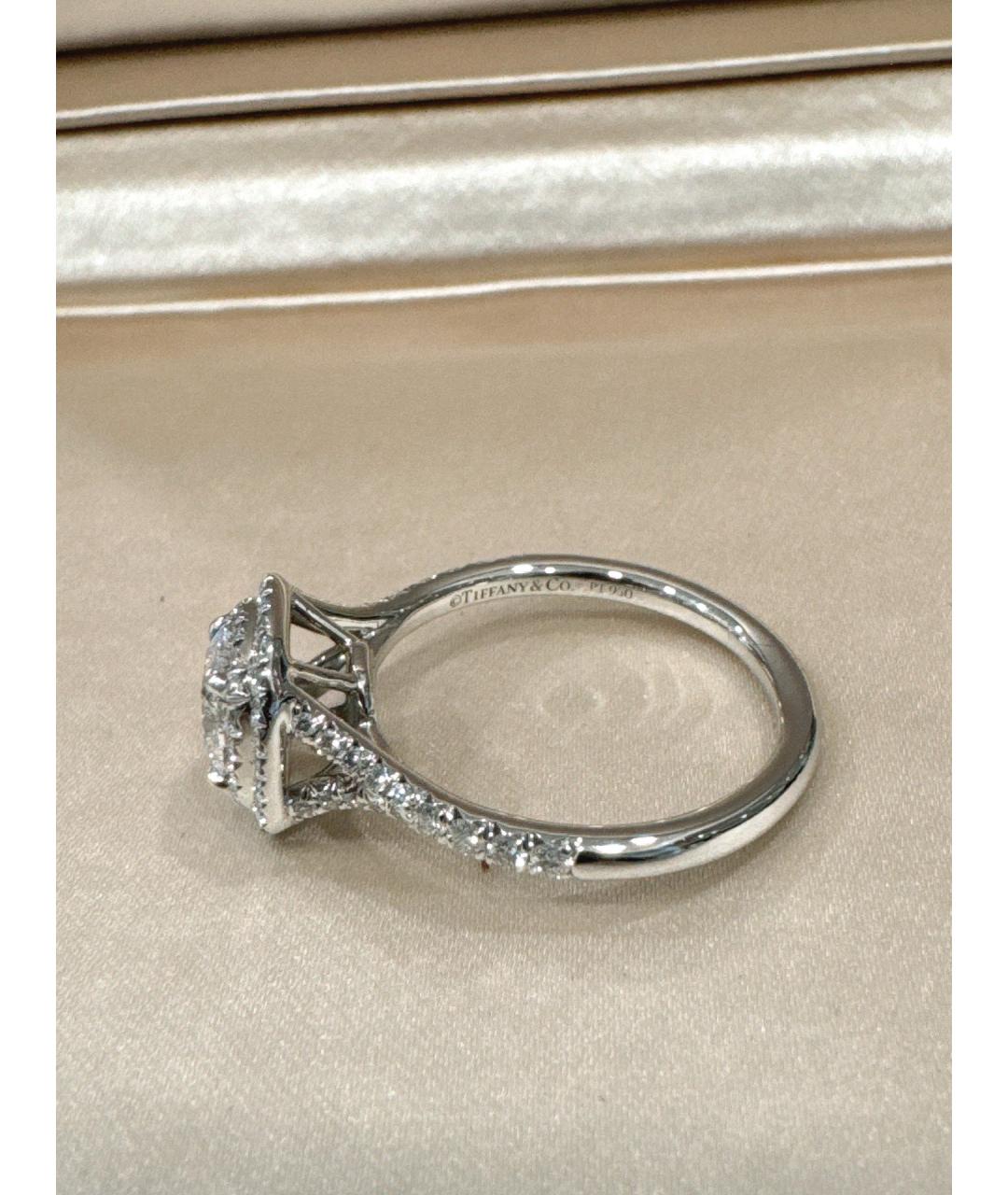 TIFFANY&CO Серебряное платиновое кольцо, фото 8