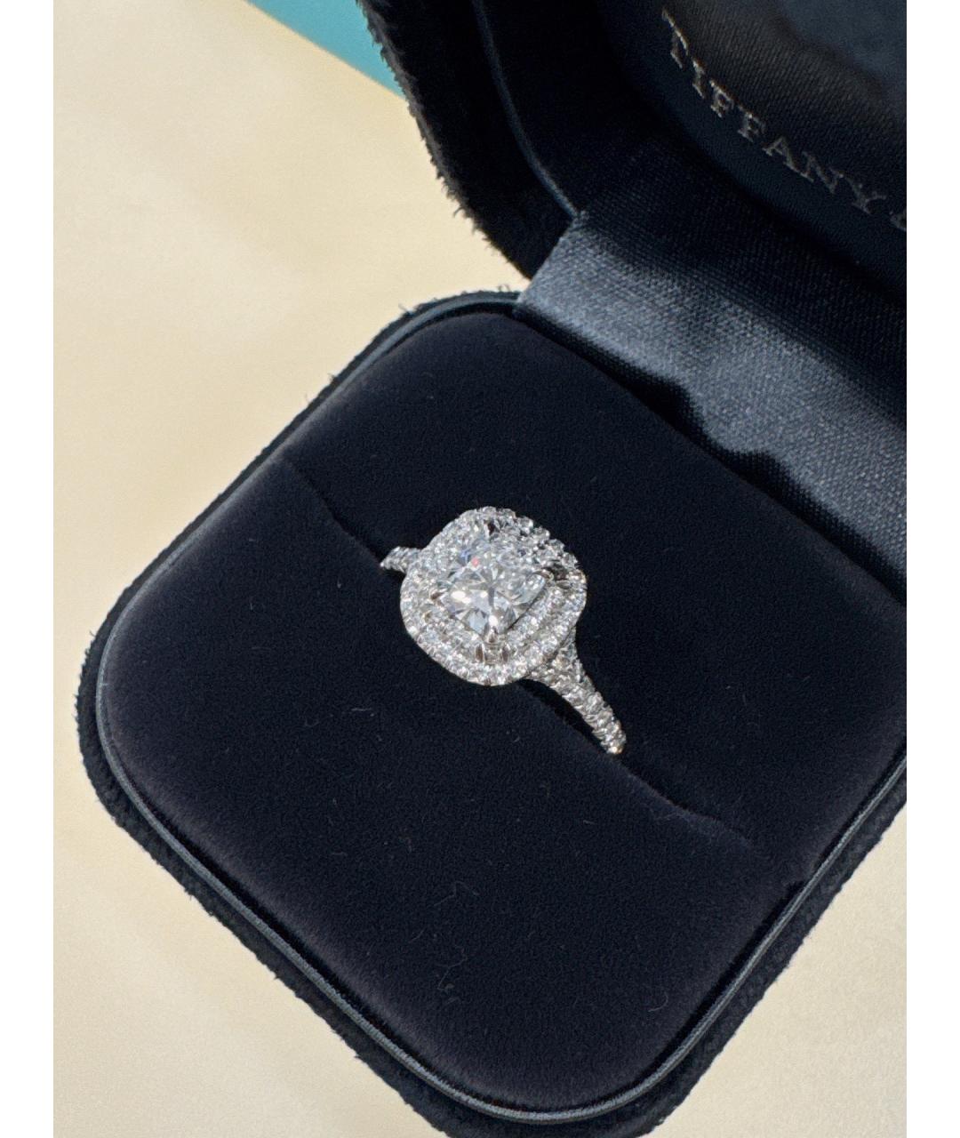 TIFFANY&CO Серебряное платиновое кольцо, фото 3