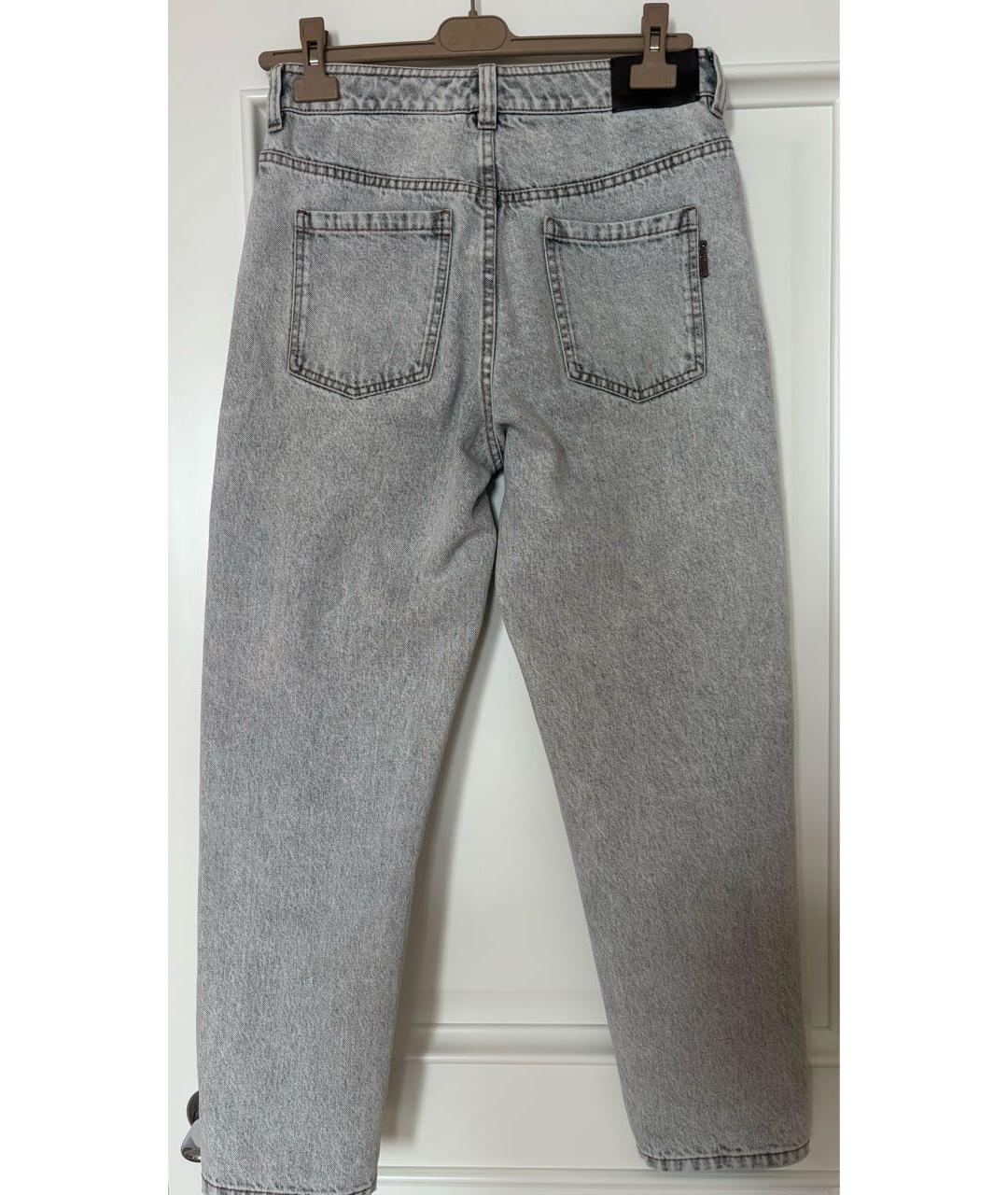 BRUNELLO CUCINELLI Хлопковые джинсы слим, фото 3