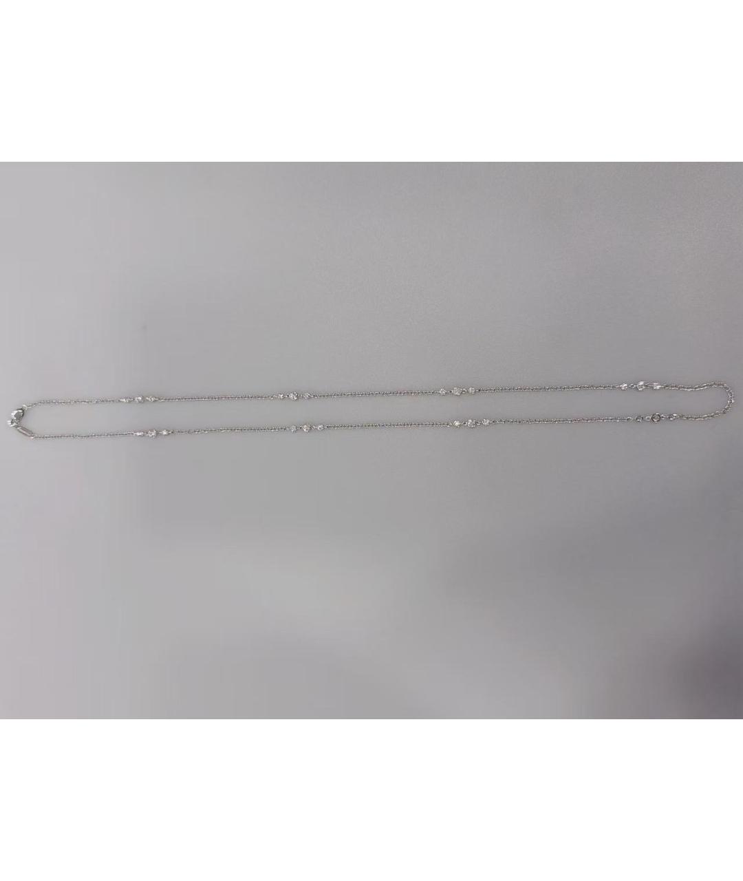 TIFFANY&CO Серебряное платиновое колье, фото 8